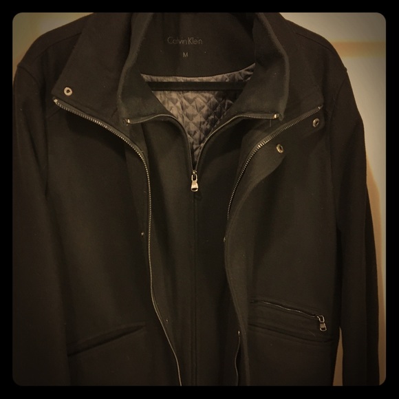 Calvin Klein Black coat - Picture 1 of 4